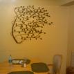 Family Tree wall covering with each family member name